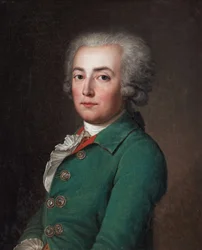 Portrett av Stanislas Marie Adelaide, Comte de Clermont-Tonnerre (Clermont Tonnerre) (1757-1792) av Wertmuller, Adolf Ulrik (1751-1811) Privat samling