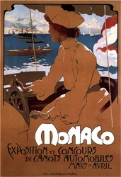Monaco: Motorbåtutstilling, 1900