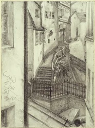 Stiegengasse i Karlsbad
