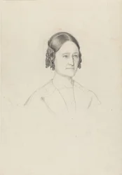 Kunstnerens kone, Johanne Tidemand