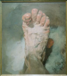 Kunstnerens fot