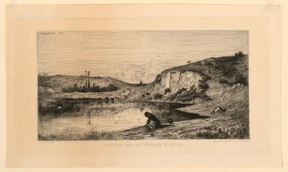 A Rock in the Communes of Rix (Ain)