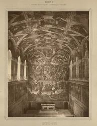 Roma - Vatikanpalasset, Det sixtinske kapell - Michelangelo