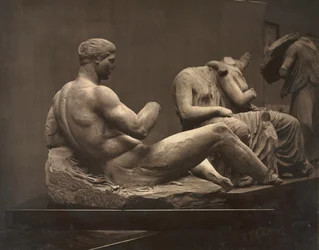 Skulpturer fra Parthenon, British Museum, ca. 1870-årene.