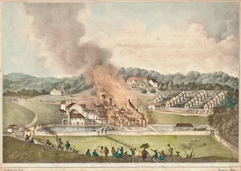 Ødeleggelsen av Roehampton-eiendommen i St. James sogn i januar 1832, 1833