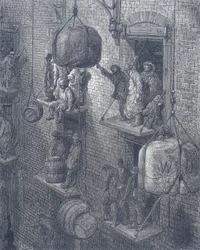 Lager i byen, 1872
