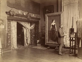 John Singer Sargent i atelieret