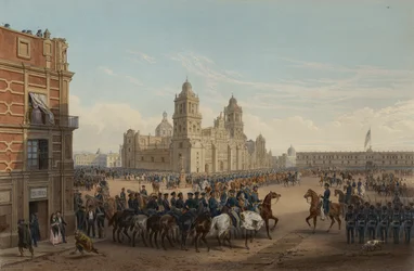Genl. Scotts inngang til Mexico