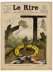 Cover av "" The Red Laughter", Satirical in Colors
