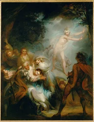 Den fortryllede skogen, av Boccaccio - den fortryllede skogen: historien om Nastagio degli Onesti, fra Boccaccios Dekameron …