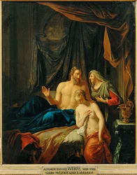Sara presenterer Hagar for Abraham …
