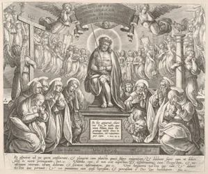 Sorgens mann med de tre Maria og evangelistene,.n.d.