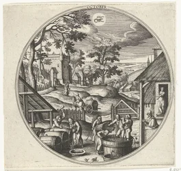 oktober De tolv månedene (serietittel)