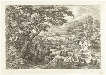 Landskap med jegere på vei hjem, et slott i det fjerne Landskap med jegere (serietittel)