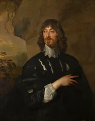Portrett av oberst, senere Lord Goring. Jarl av Norwich (1585-1663), ca. 1605-63 (olje på lerret)