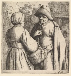Samtale i gaten, 1610-85.