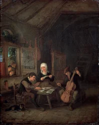 Landlige musikere, 1645