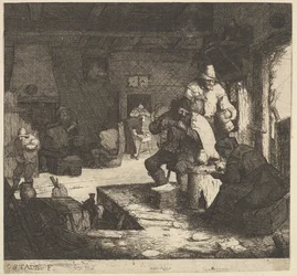 Røykere på vertshuset, 1610-85.
