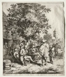 Spelemannen og sløyfegutten.