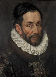 Portrett av Willem I «den tause» av Oranje-Nassau (1533–1584)