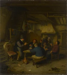 Bønder i en taverna