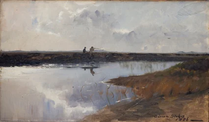 Jegere på heden nord for Skagen