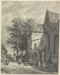 Ansikt i en kirke