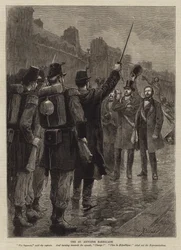 Illustrasjon for The History of a Crime, av Victor Hugo