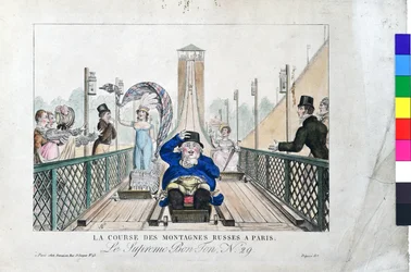 Berg-og-dal-baneløpet i Paris
