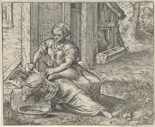 Fabel om kvinnen og kyllingen