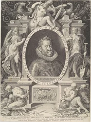 Portrett av Rudolph II, 1603.