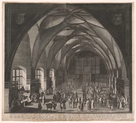 Vladislav-hallen, Praha slott, den årlige messen