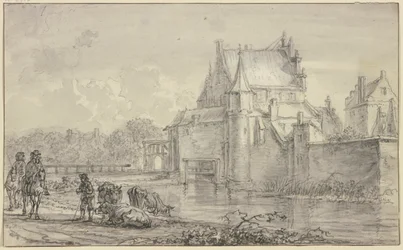 Den gamle Delftporten i Rotterdam
