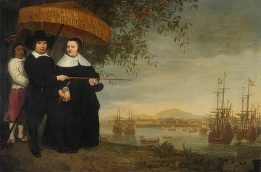 Kjøpmann fra Det nederlandske ostindiske kompani (VOC). Omkring 1640-60