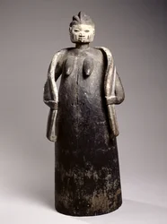 Gelede Body Mask, Yoruba Culture, Republikken Benin (malt tre)