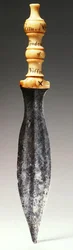 Kniv, påskrevet 
