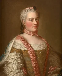 Etter Jean Étienne Liotard - Portrett av Marie-Josèphe av Sachsen