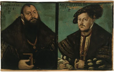 Johann Friedrich I den storsinnede, kurfyrste av Sachsen og Johann Ernst av Sachsen