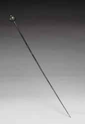 Garment Pin, ca. 1400 f.Kr. (støpt og smidd bronse)