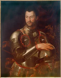 Portrett av hertug Cosimo I i rustning