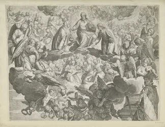 The Martyrium of Saint Justina of Padua (øvre halvdel)