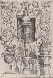 Ornamental Panel, ca. 1514-36.