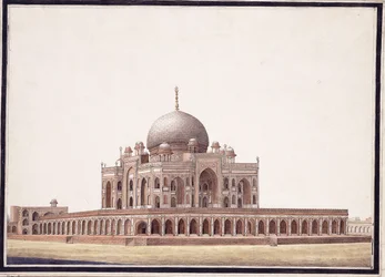 Graven til Humayun, ca. 1820