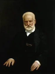 Portrett av Victor Hugo 1802-1885.