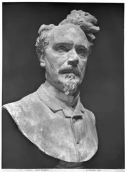 Byste av Henri Rochefort (1830-1913) (gips)