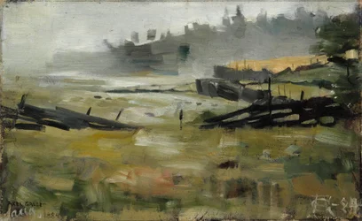 Tåkete landskap