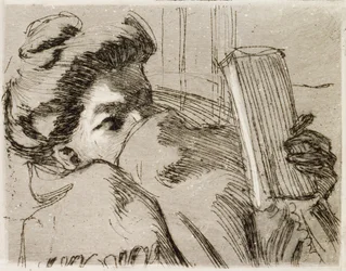 Kvinne som leser – La Lecture