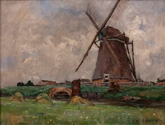 I Holland, ca. 1892 (olje på lerret)