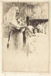 Fødselsmelding for Anne-Élisabeth Besnard (Anne-Élisabeth Besnard fødselskort)