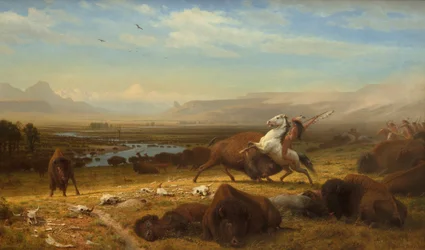 Den siste av bøflene, ca. 1888